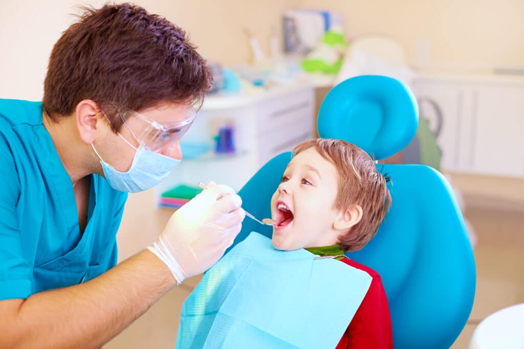 Cottonwood Heights Utah First Dental Visit Fluoride Treatment